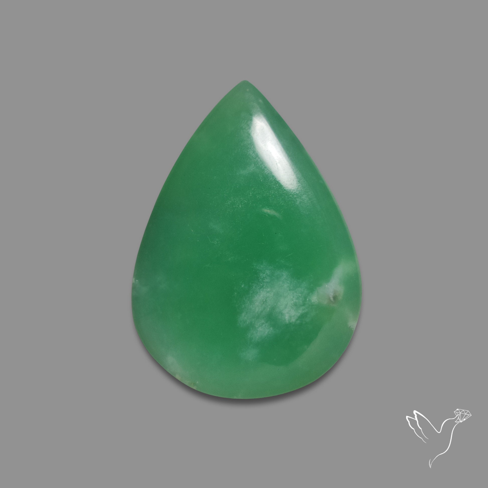 Gemmy Chrysoprase Cabochon