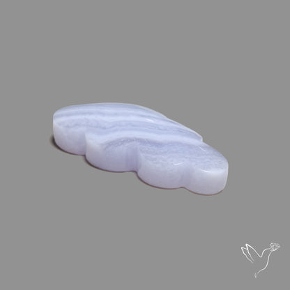Blue Lace Agate Cloud Carving