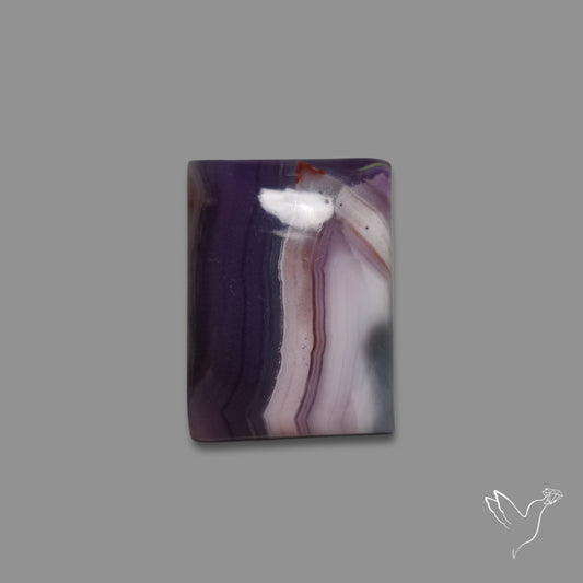 Purple Passion Agate Cabochon