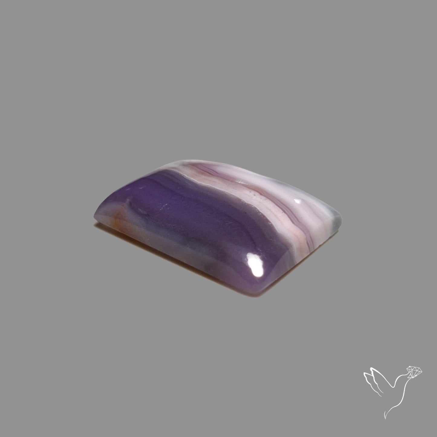 Purple Passion Agate Cabochon