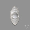 Himalayan Quartz With Mother Of Pearl Doublet Evil Eye
