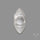 Himalayan Quartz With Mother Of Pearl Doublet Evil Eye