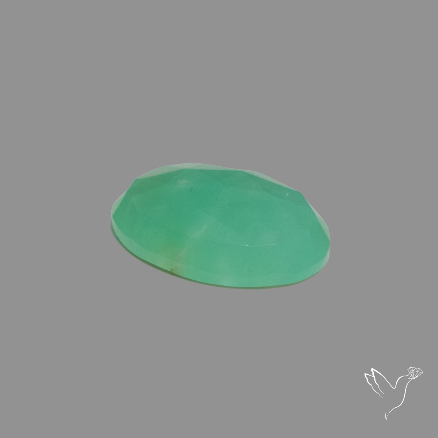 Rose Cut Gemmy Chrysoprase