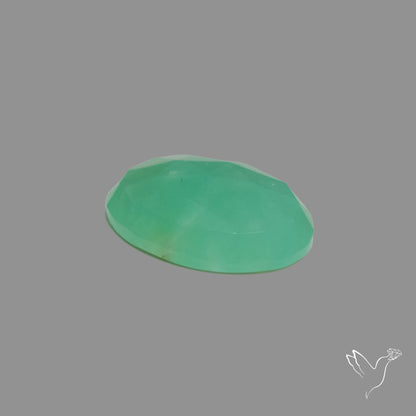 Rose Cut Gemmy Chrysoprase