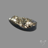 Cubic Pyrite In Basalt Druzy