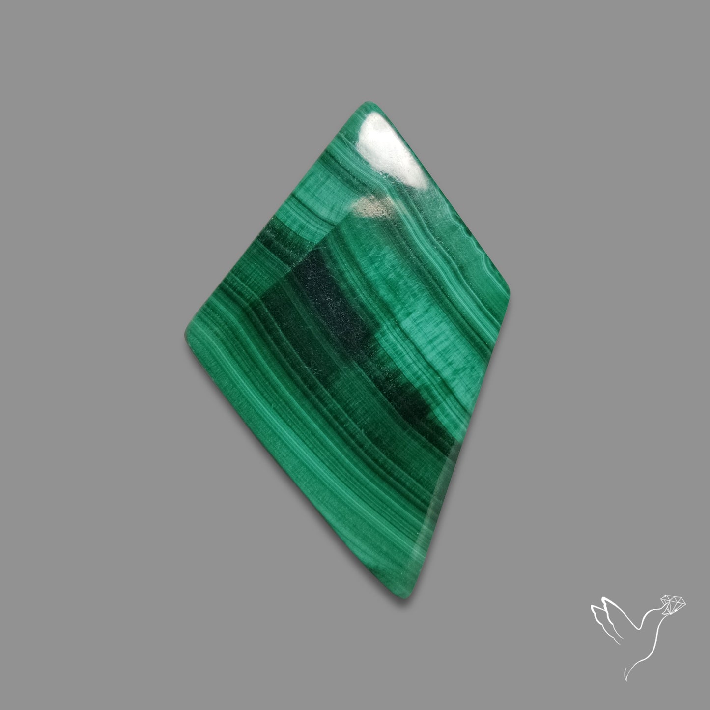 Bisbe Malachite with Chattoyancy Cabochon
