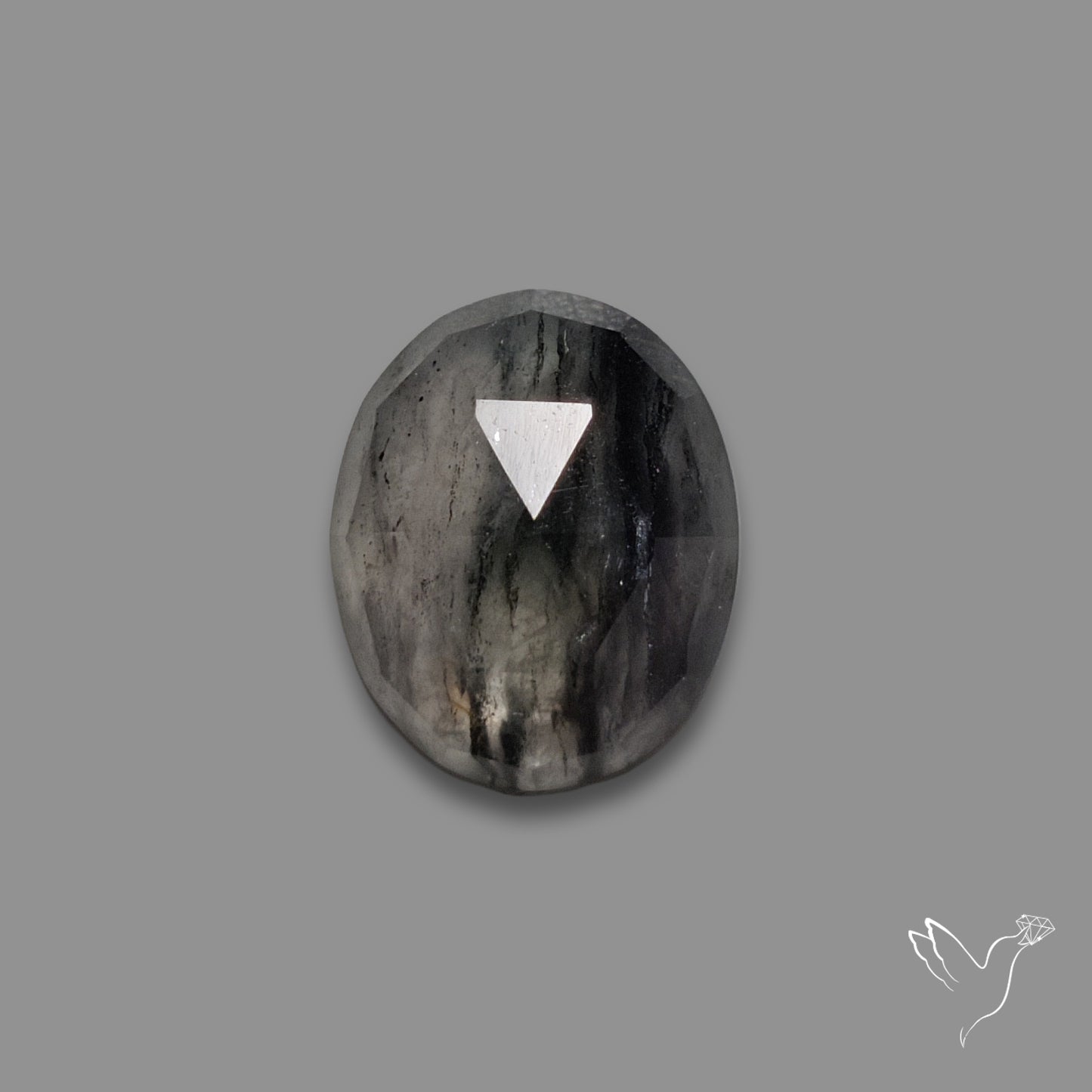 Rose Cut Dot Rutilated Quartz