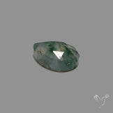 Rose Cut Moss Agate