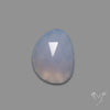 Rose Cut Blue Chalcedony