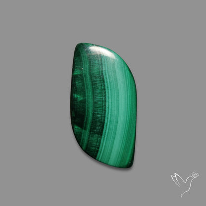 Bisbee Malachite with Chattoyancy Cabochon