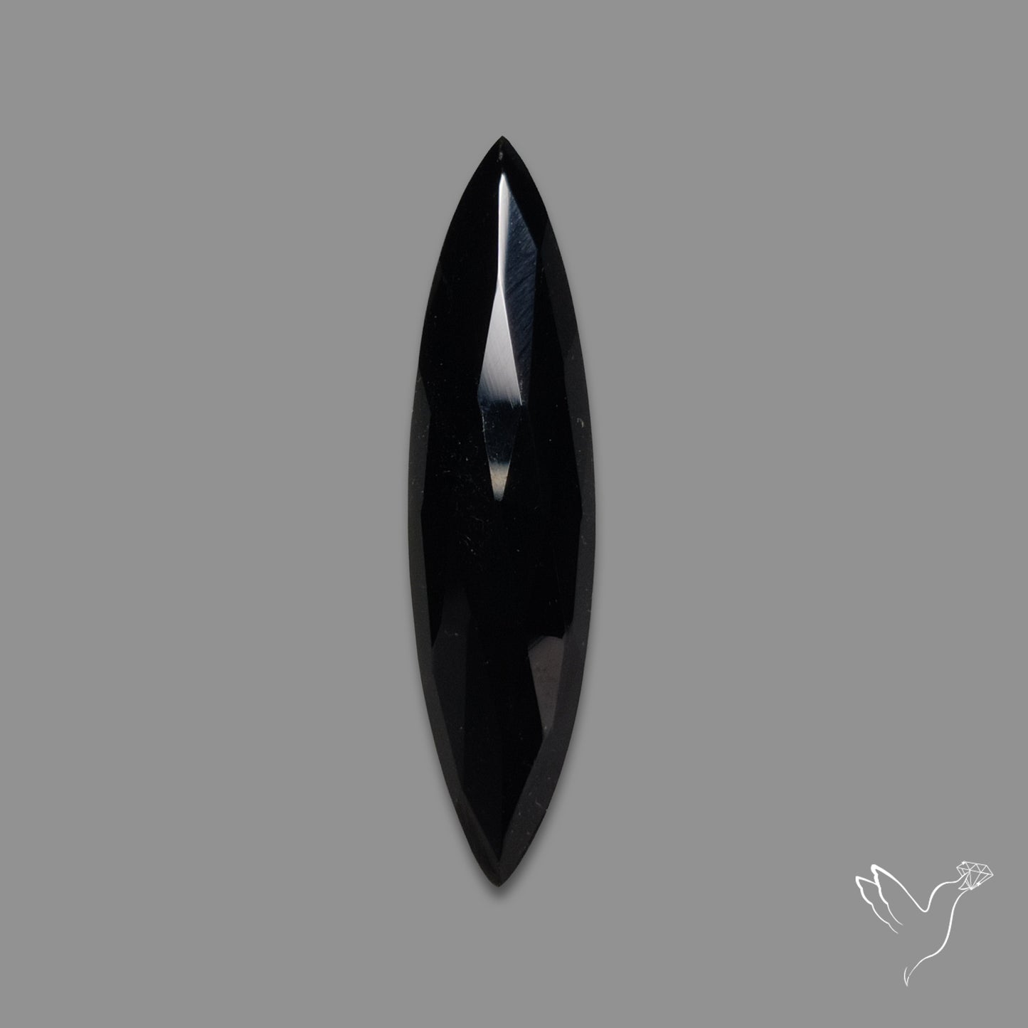 Rose Cut Black Spinel