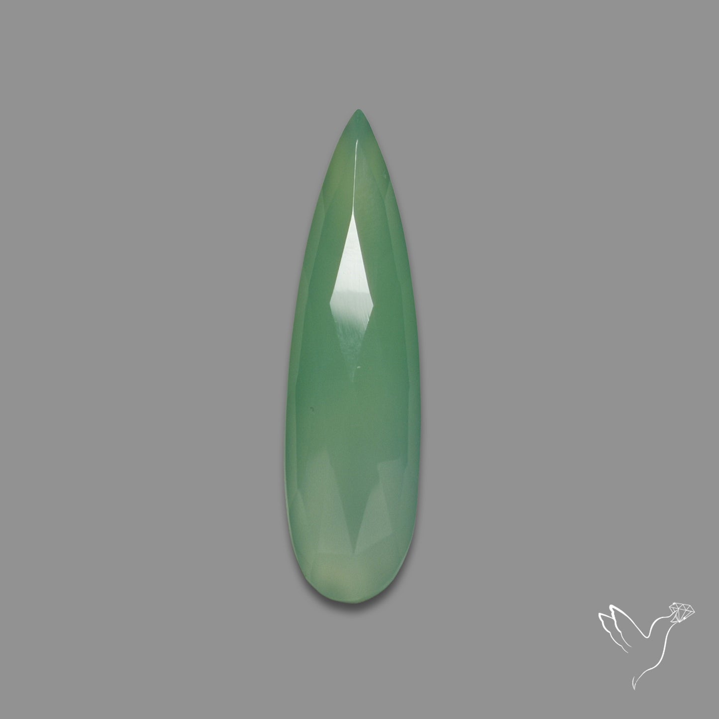 Rose Cut Gemmy Chrysoprase