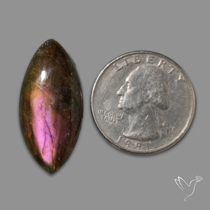 Purple Labradorite Cabochon