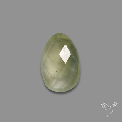 Checkerboard Cut Prehnite