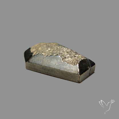 Raw Face Pyrite Coffin Carving