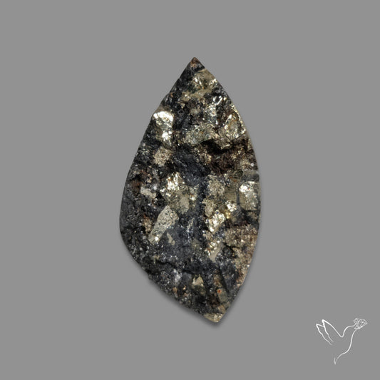 Pyrite On Basalt Druzy