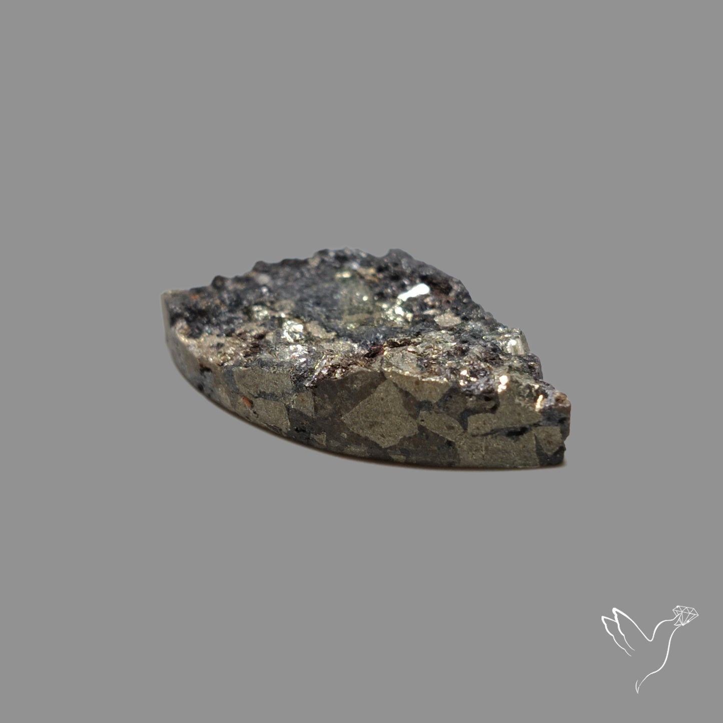 Pyrite On Basalt Druzy