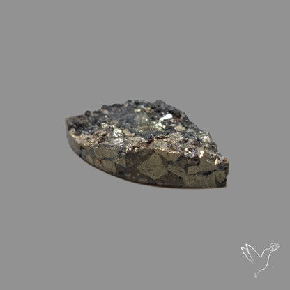 Pyrite On Basalt Druzy