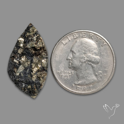 Pyrite On Basalt Druzy