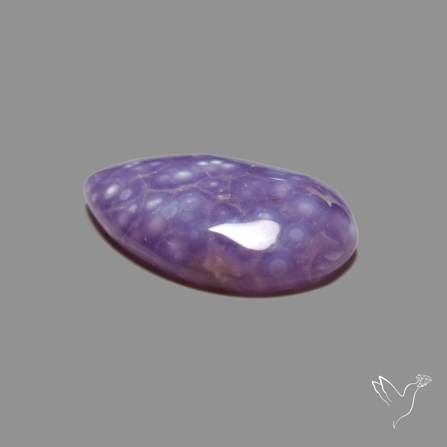 Grape Agate Cabochon