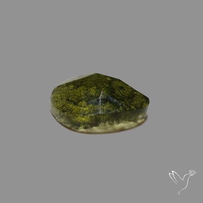 Rose Cut Vesuvianite (Raw Back)