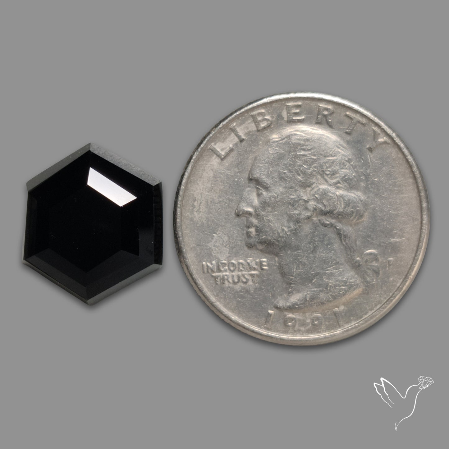 Portrait Cut Black Onyx