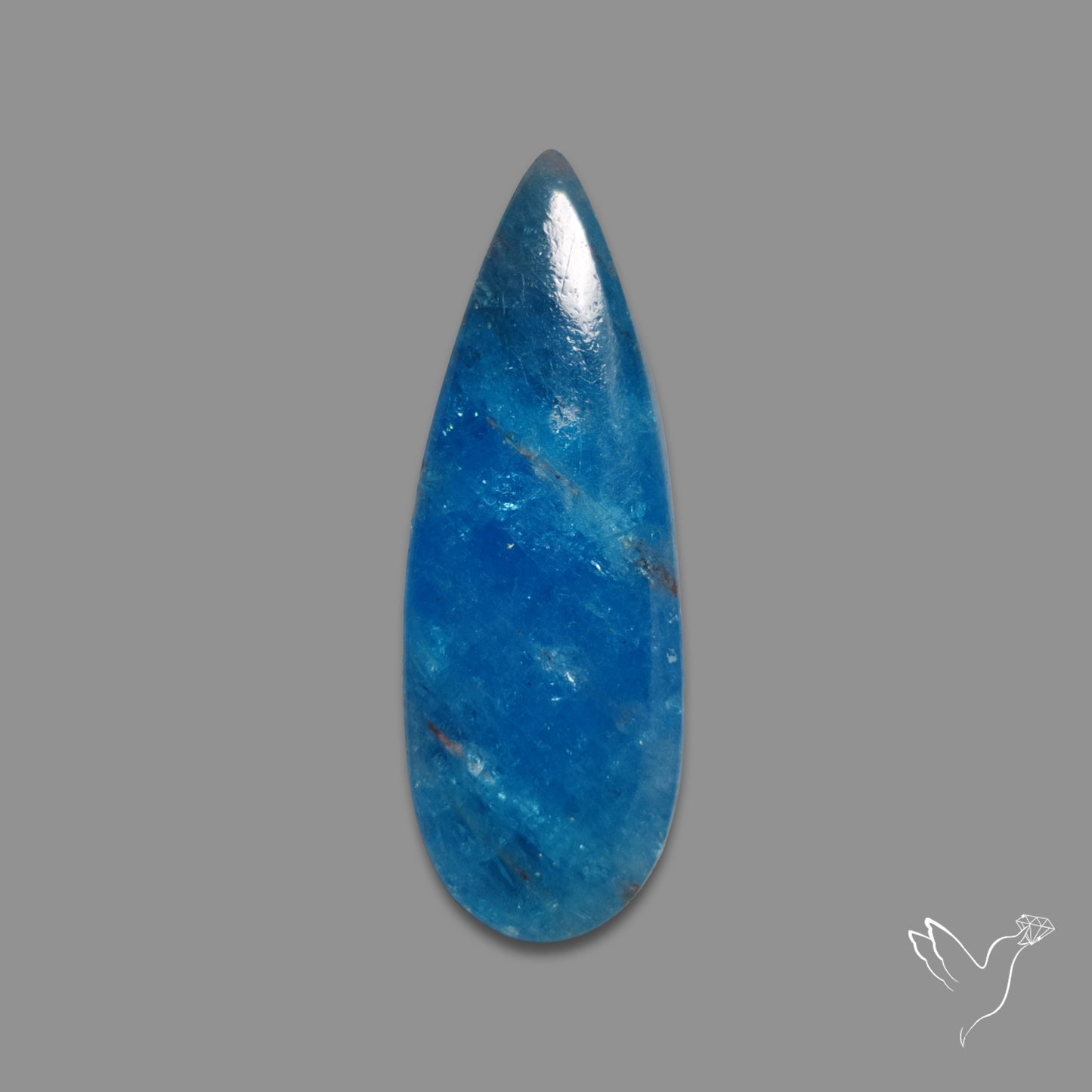Neon Apatite Cabochon