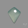 Honeycomb Cut Aqua Chalcedony