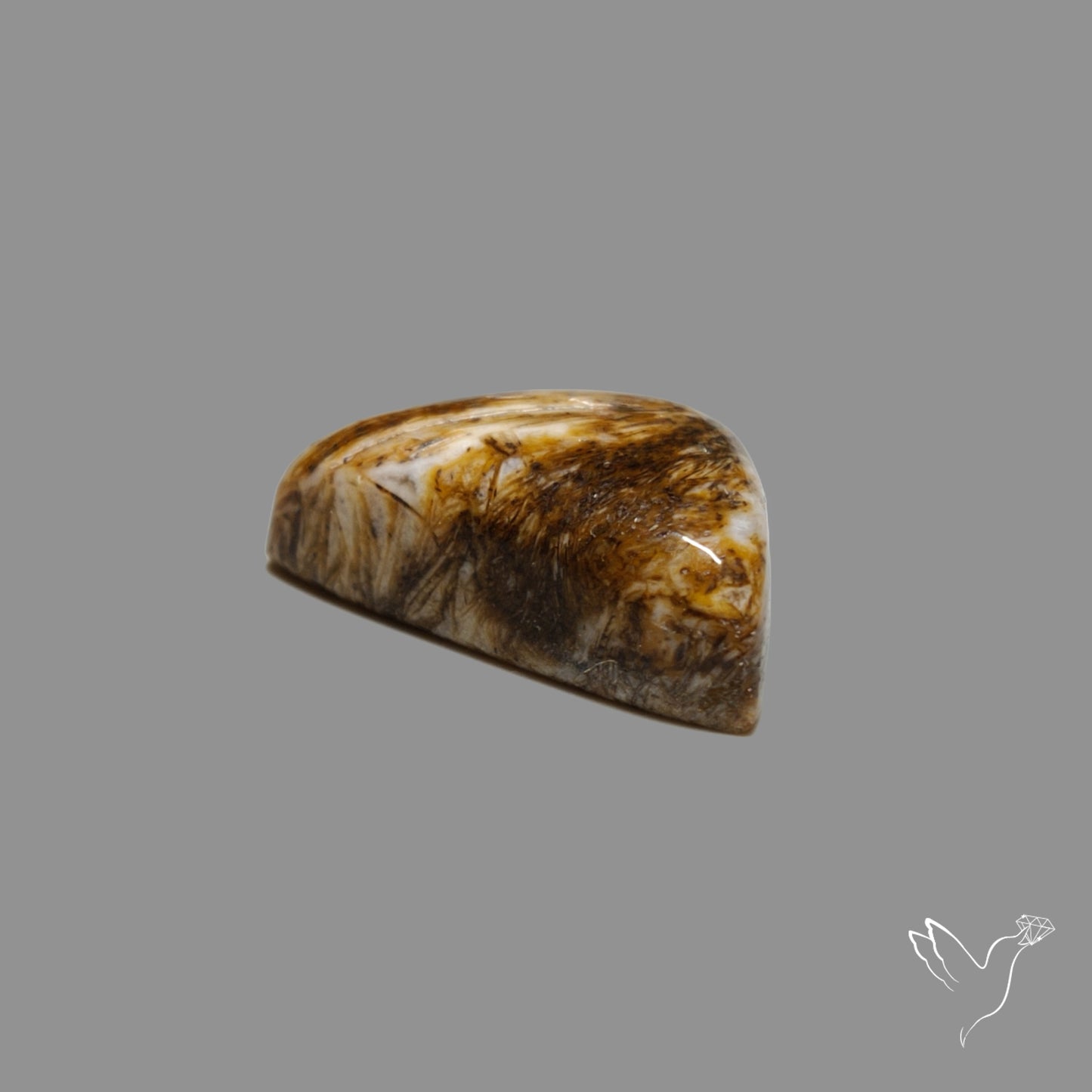 Feather Agate Cabochon
