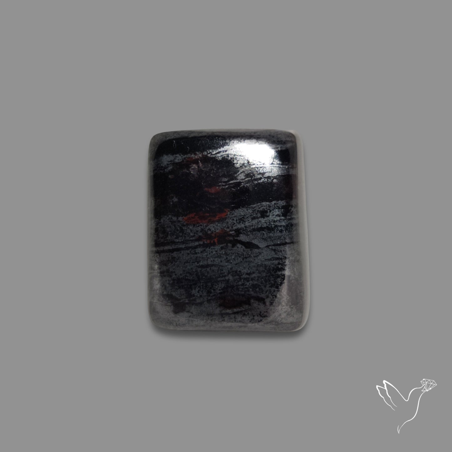 Black Sugilite Cabochon