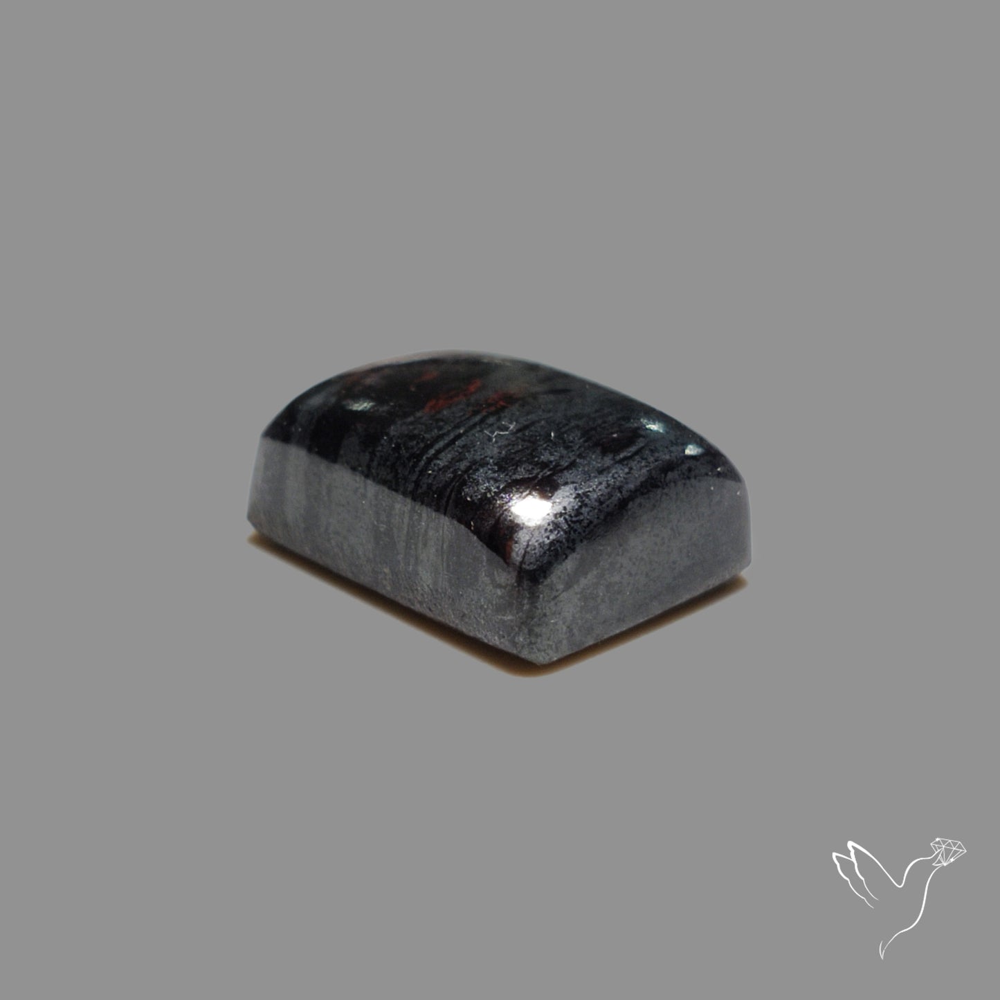 Black Sugilite Cabochon