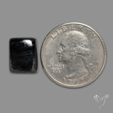 Black Sugilite Cabochon