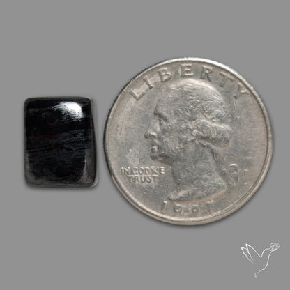 Black Sugilite Cabochon