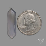 Rose Cut Blue Chalcedony