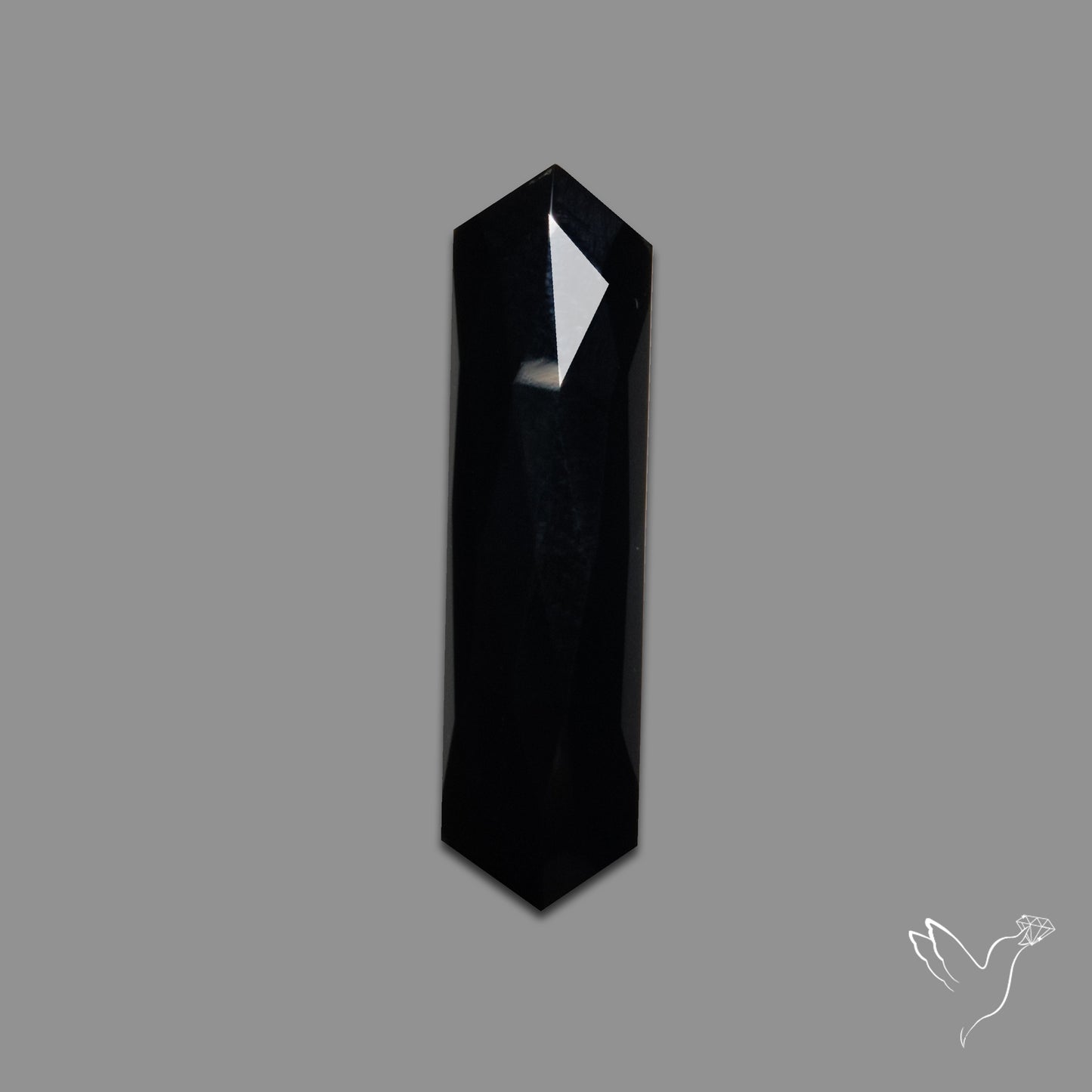 Rose Cut Black Onyx