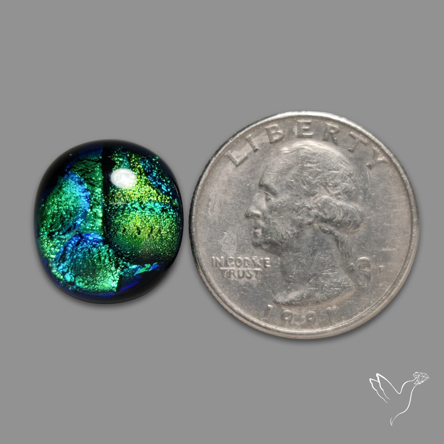 Dichroic Glass Doublet