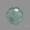 Aqua Chalcedony Flower Carving