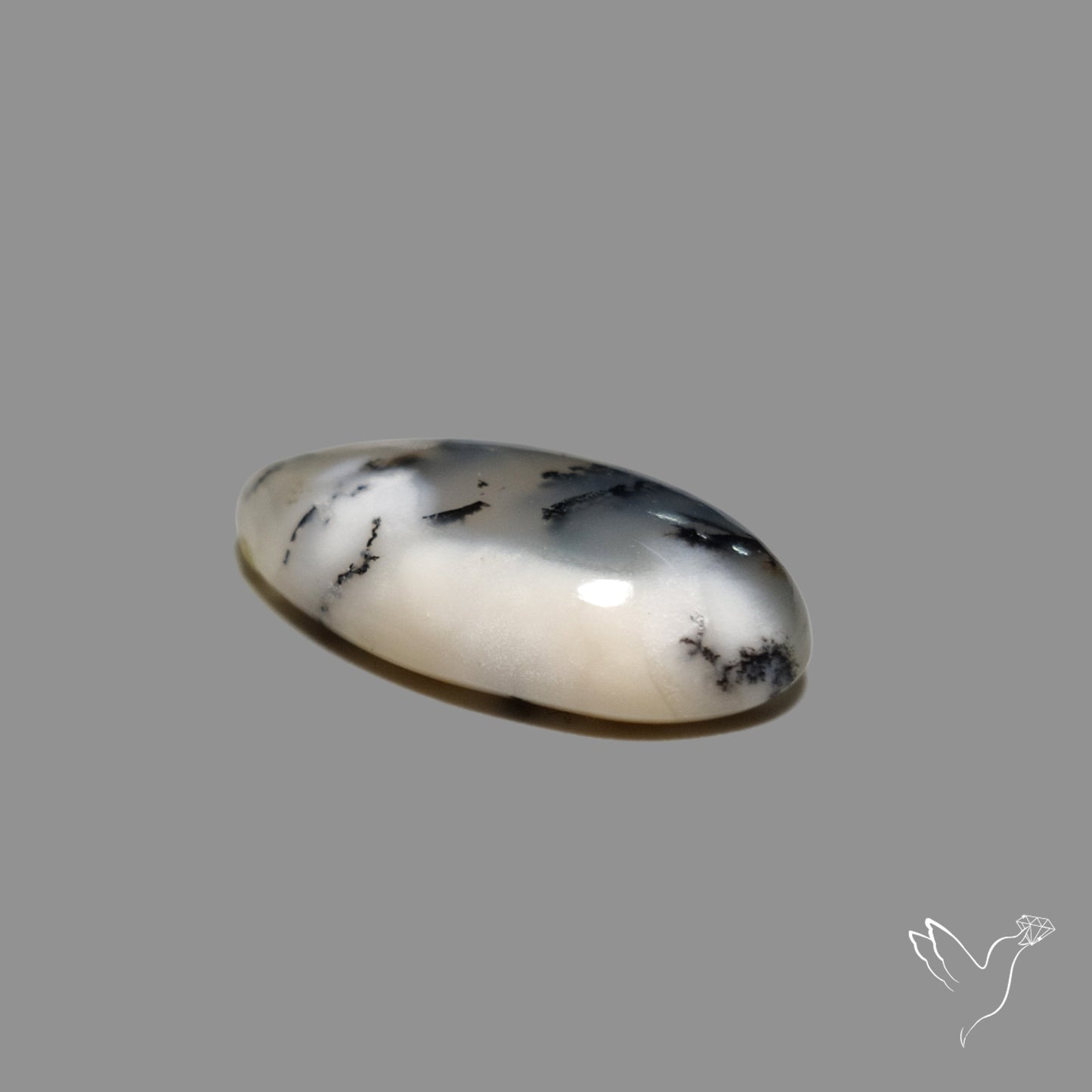 Dendritic Opal Cabochon