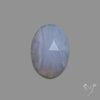 Rose Cut Blue Lace Agate