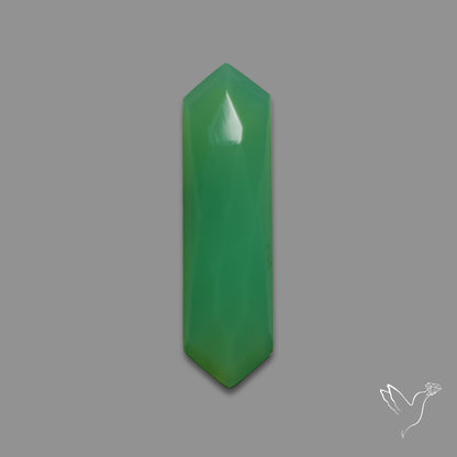 Rose Cut Gemmy Chrysoprase