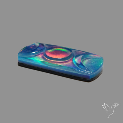 Aurora Opal Triple Moon Carving Doublet