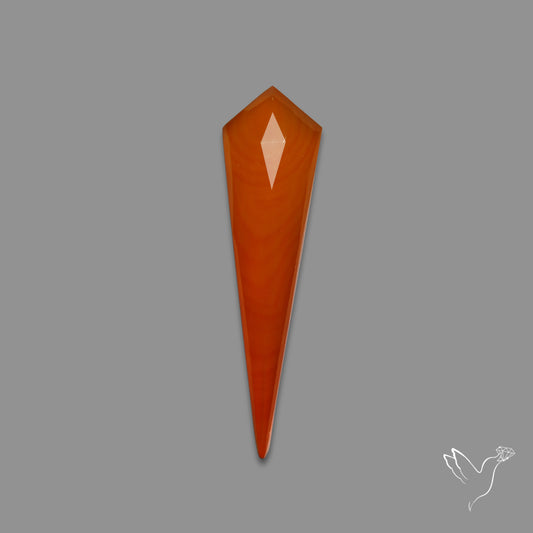 Step Cut Carnelian Agate