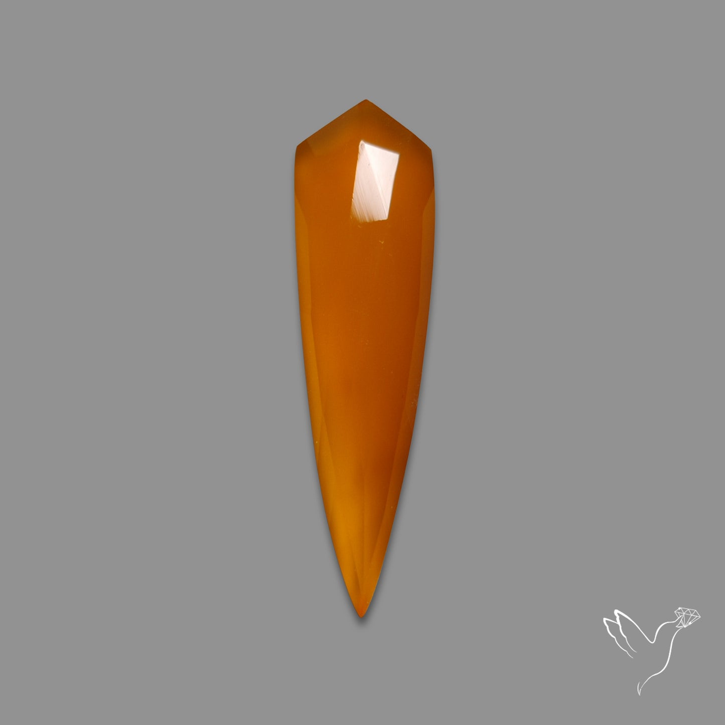 Rose Cut Carnelian Agate