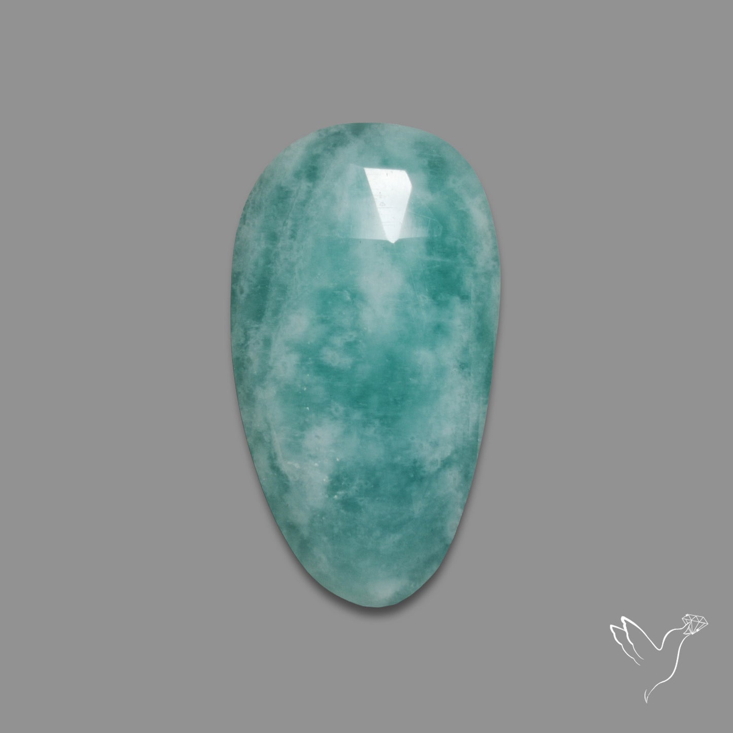 Rose Cut Peruvian Amazonite