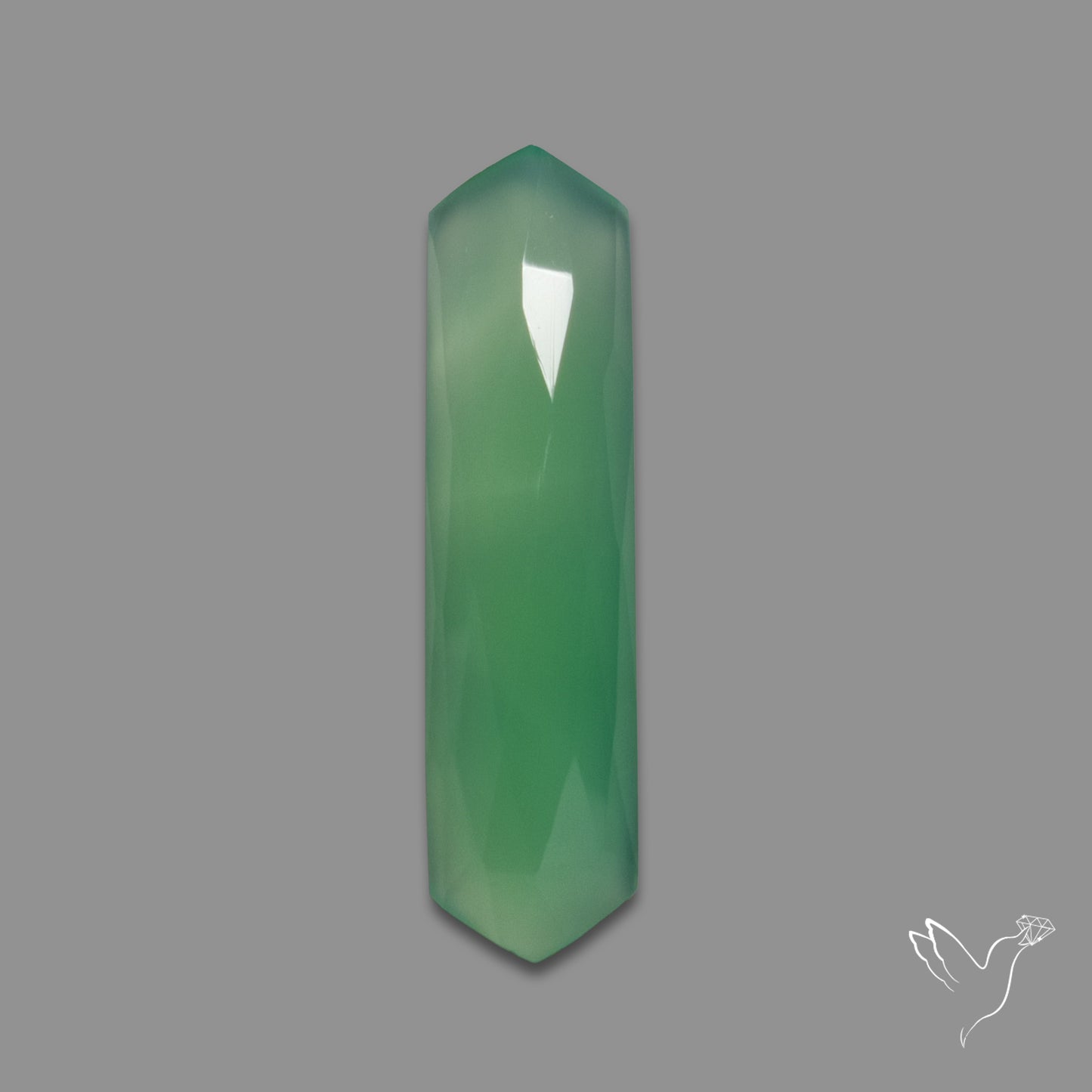 Rose Cut Gemmy Chrysoprase
