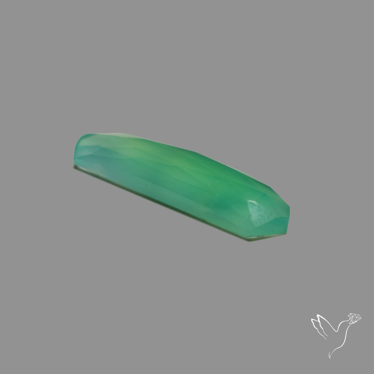 Rose Cut Gemmy Chrysoprase