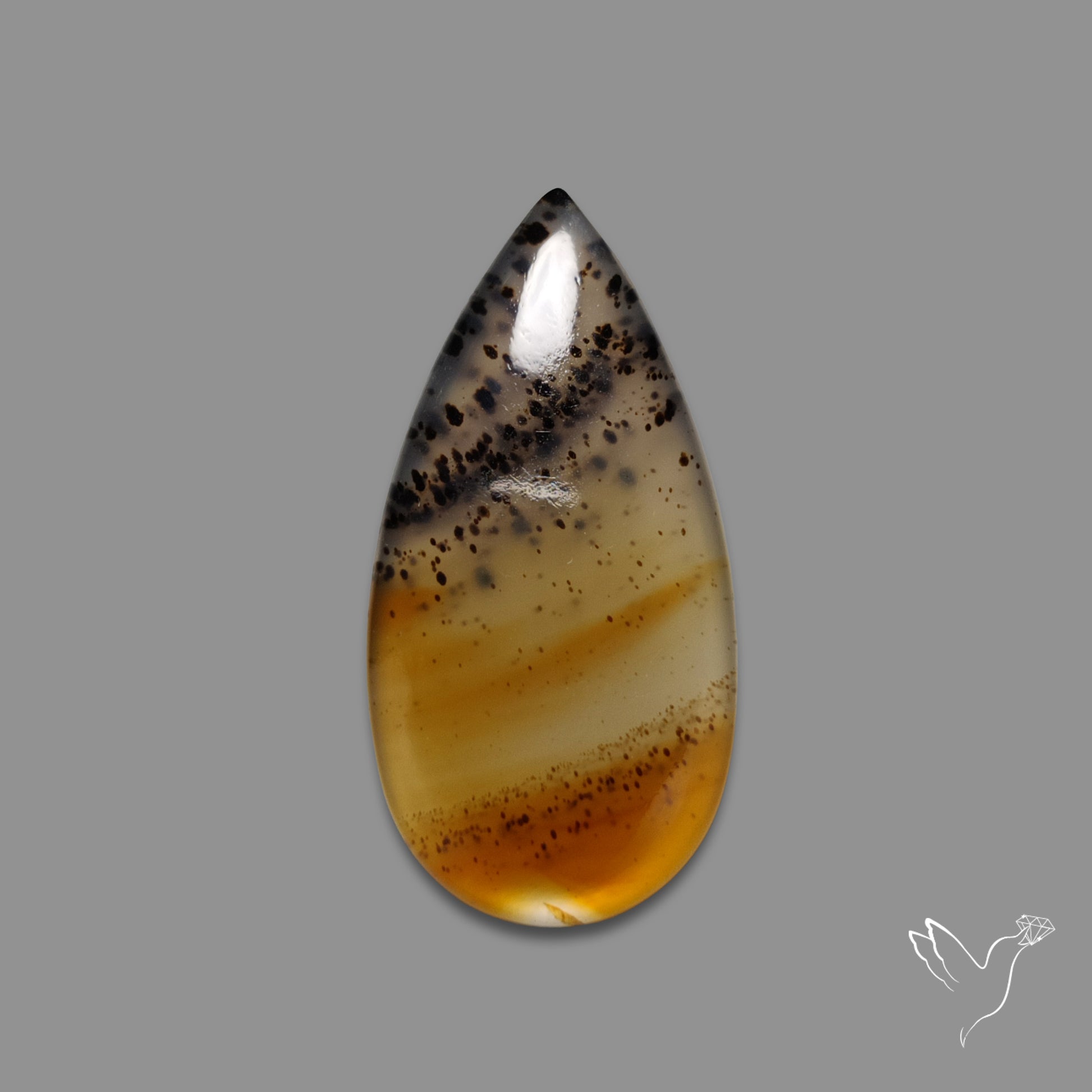 Montana Agate Cabochon