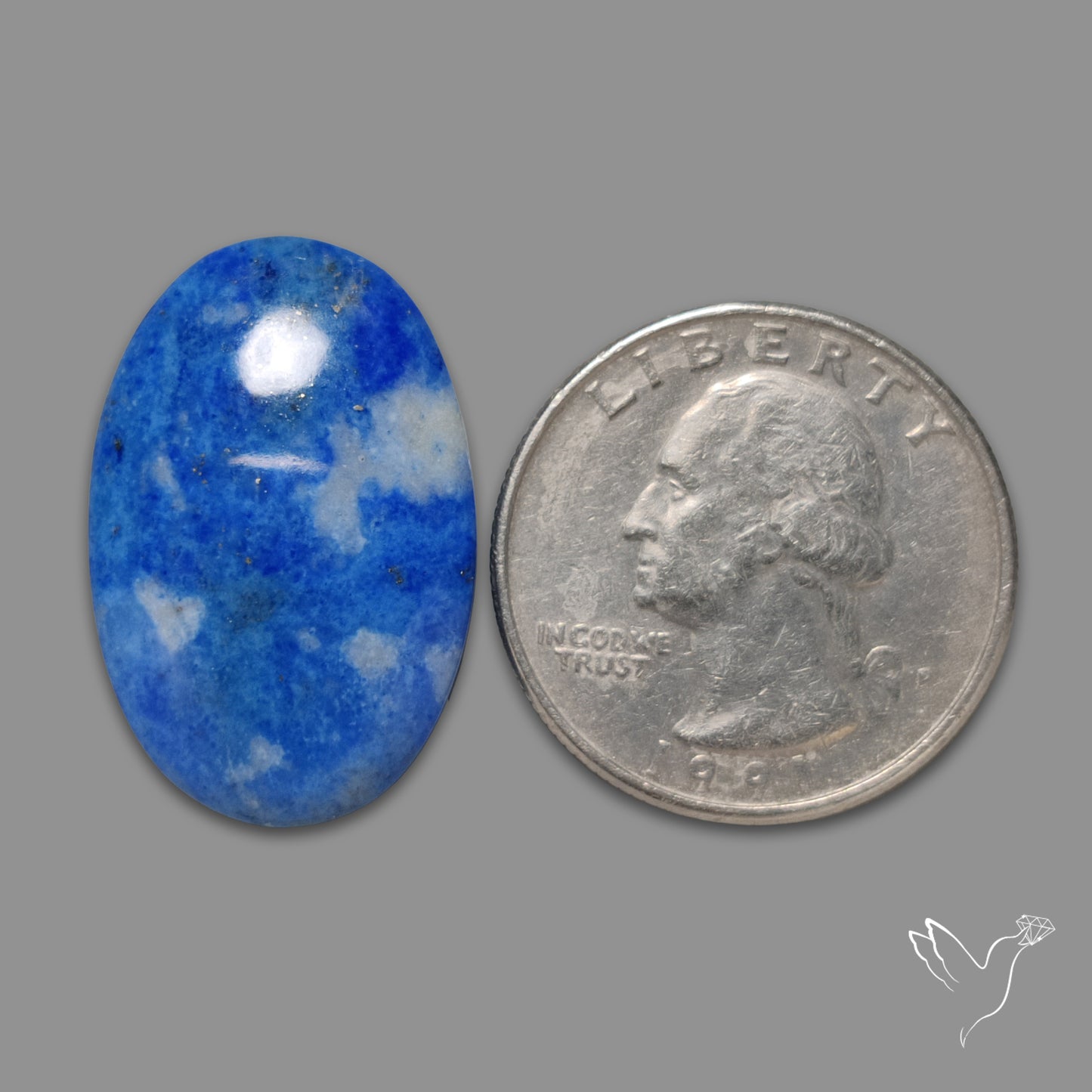 Denim Blue Lapis Lazuli Cabochon