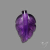 Amethyst Leaf Carving
