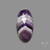 Rose Cut Chevron Amethyst